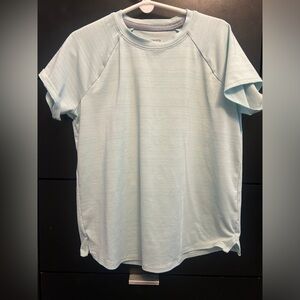 Athleta Girl Short sleeve Top size 7. mint green